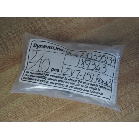 Dynamo ZV7-151 Core Pin ZV7151 (Pack of 2)