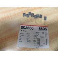 RCA SK3666 Si Triac Transistor (Pack of 8)