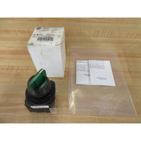 Allen Bradley 800H-16HRGH2KB6AX Selector Switch