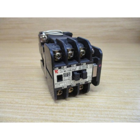 Yaskawa Electric HI-15E2TUT Magnetic Contactor HI15E2TUT WTU-10 - Used
