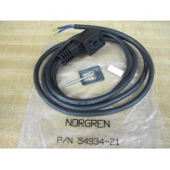 Norgren 54934-21 Cable Connector 5493421