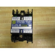 Square D 8501L0-20 8501LO20 Control Relay Series A LL Broken Corner - New No Box