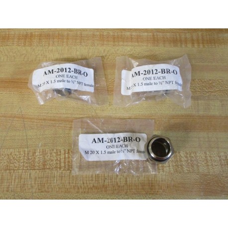 Sealcon AM-2012-BR-O Adapter AM-2012-BR-0 (Pack of 3)
