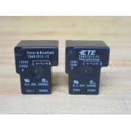 Potter & Brumfield T9AS1D12-12 TE Relay T9AS1D1212 (Pack of 2) - Used