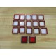 Allen Bradley 800A-N10A Lens Red (Pack of 17) - Used