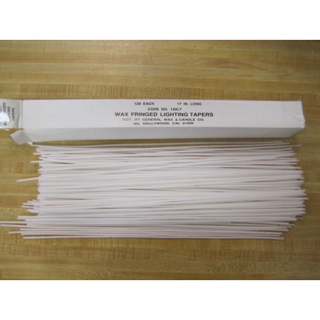 General Wax And Candle 120LT Lighting Tapers (Pack of 120)