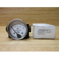 Orange Research 1201PG-1A-2-5L Differential Pressure Gauge