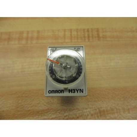 Omron H3YN-4 100-120VAC Timer H3YN4 1S10S Or 1Min10Min - Used