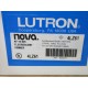 Lutron 4LZ61 Nova Fluorescent Dimmer NF-10-WH