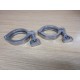 14CW0925 2" SS Sanitary Clamp 14CW0925 (Pack of 2) - New No Box