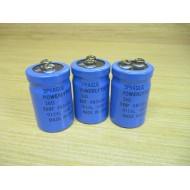 Sprague 36D 50UF 450VDC Powerlytic Capacitor (Pack of 3) - New No Box