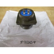 Amphenol 97-3102A20-4P Circular Connector Plug 973102A204P