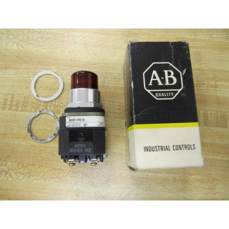 Allen Bradley 800T-PB16R Push Button Red