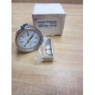 McDaniel JIU Gauge 0-600 PSI 18 NPT