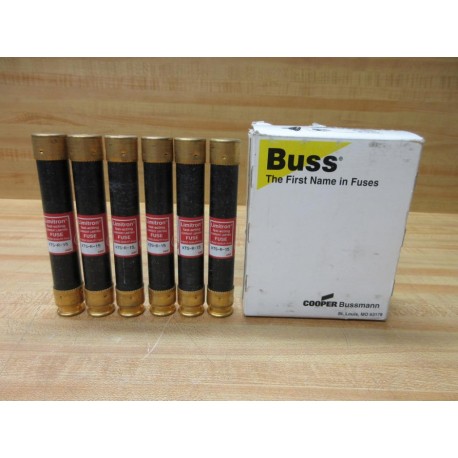 Buss KTS-R-15 Bussmann Fuse Cross Ref 1CX02 (Pack of 6)