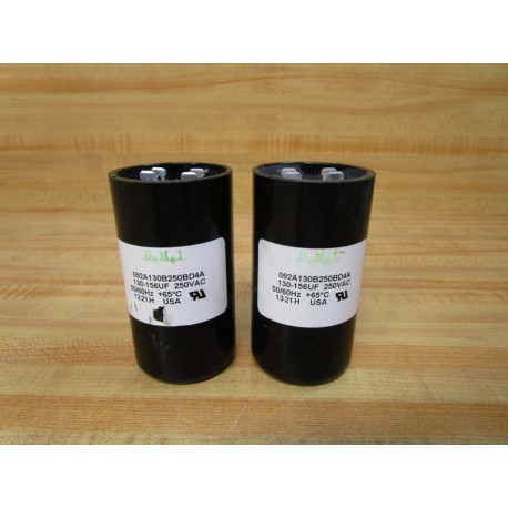 BMI 092A130B250BD4A Capacitor (Pack of 2) - New No Box