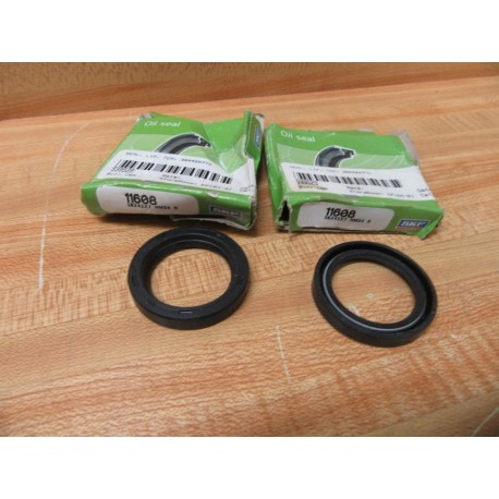 SKF 11608 Chicago Rawhide Oil Seal CR 11608 (Pack of 2)