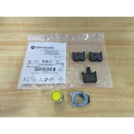 Allen Bradley 800FM-LF5MN5WX11 Push Button Switch