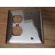 Hubbell S138 Stainless Steel Wall Plate (Pack of 7)