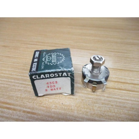 Clarostat 43C2-100 Potentiometer 100Ω