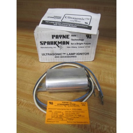 Payne Sparkman ULI-100S Lamp Ignitor 100V 400W