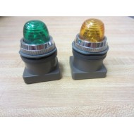IDEC K28 Push Button Green (Pack of 2) - New No Box