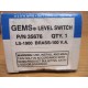 GEMS 35676 Level Switch LS-1900