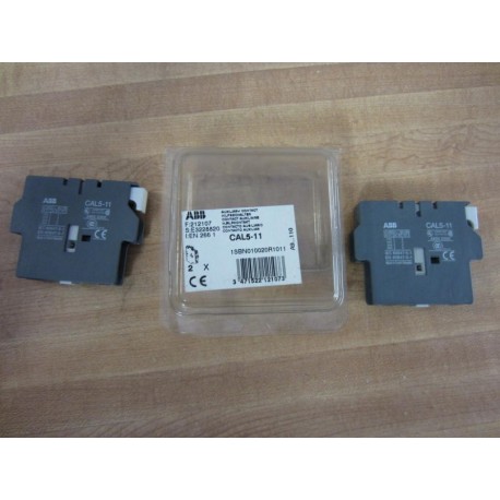 ABB CAL5-11 Auxiliary Contact CAL511 (Pack of 2)