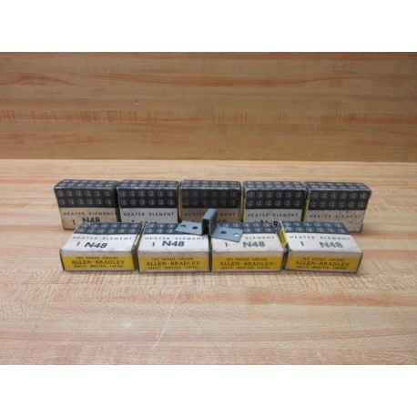 Allen Bradley N48 Overload Relay Heater Element (Pack of 9)