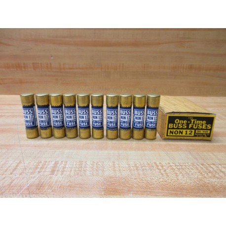 Buss NON-12 Bussmann Fuse Cross Ref 6F272 (Pack of 10)