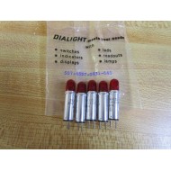 Dialight 507-4537-0931-640 Dialco Neon Indicator Light (Pack of 5)