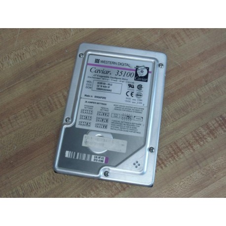 Western Digital AC35100-00LC Caviar 35100 AT Compatible Intelligent Drive Non-Refundable - Parts Only