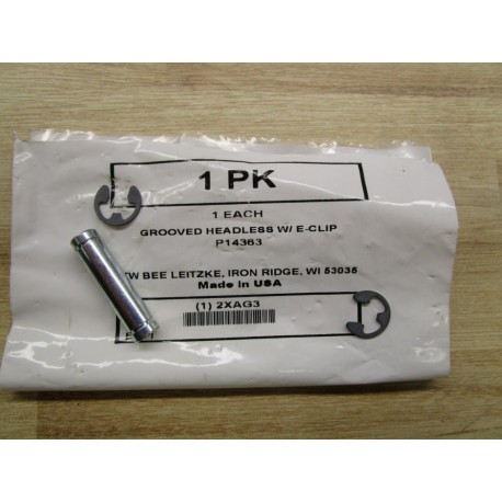 ITW BEE LEITZKE P14363 Grooved Headless WE-Clip (Pack of 5)