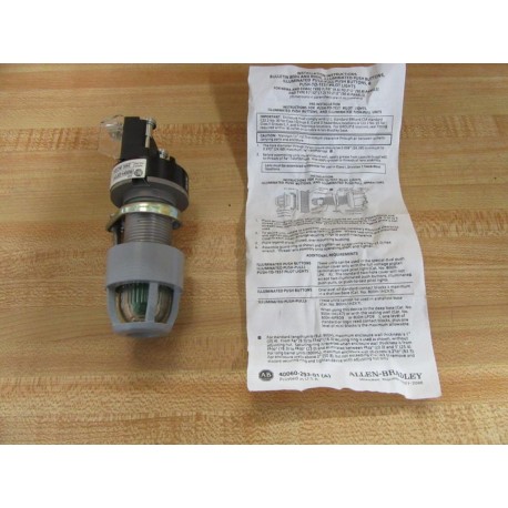 Allen Bradley 800H-QP24G Pilot Light Assembly - New No Box