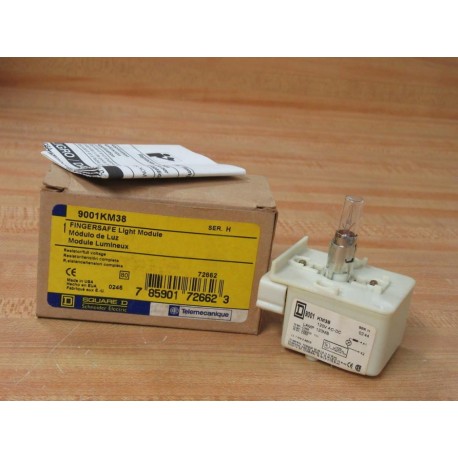 Square D 9001-KM38 Pilot Light Module 72662