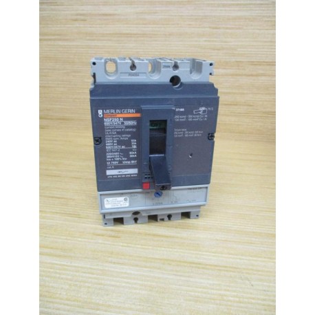 Merlin Gerin NSF250 N Breaker 3 Pole 175A Schneider Square D - Refurbished