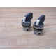 Allen Bradley 800FM-HM22 2-Pos Selector Switch 800FMHM22 (Pack of 2) - Used