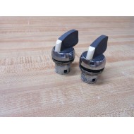 Allen Bradley 800FM-HM22 2-Pos Selector Switch 800FMHM22 (Pack of 2) - Used