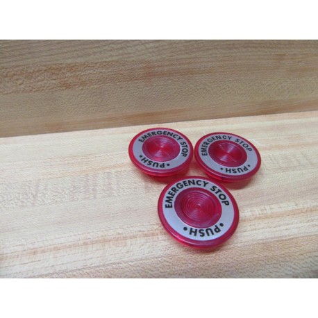 Square D 9001-R2205 Push Pull Knob 9001R2205 WPrint (Pack of 3) - New No Box