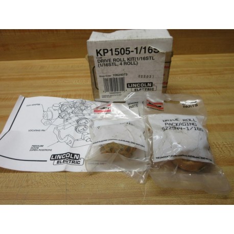 Lincoln Electric KP1505-116S Drive Roll Kit Drive Rolls Only