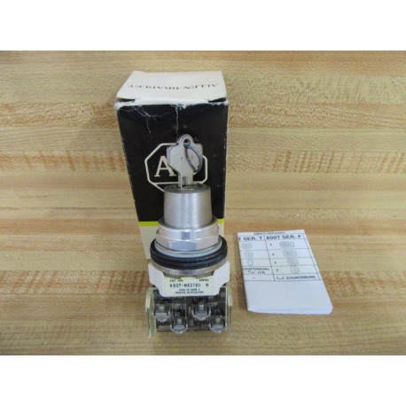 Allen Bradley 800T-NX278G Selector Switch