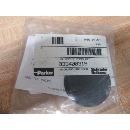 Parker 033400319 VR Repair Parts Kit