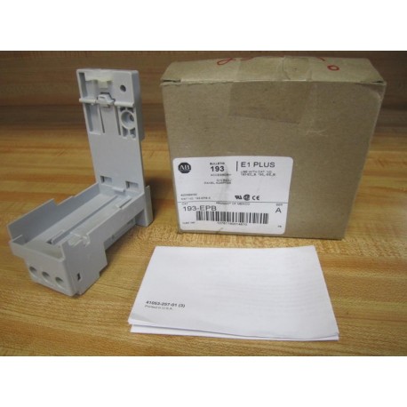 Allen Bradley 193-EPB E1 Plus Panel Adapter 193EPB Series A