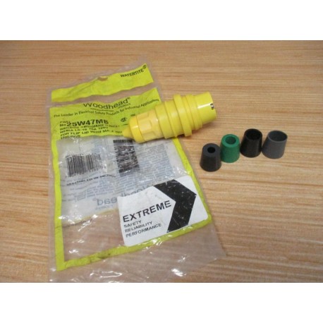 Woodhead 25W47MB Watertight Motorbase Turnex Connector