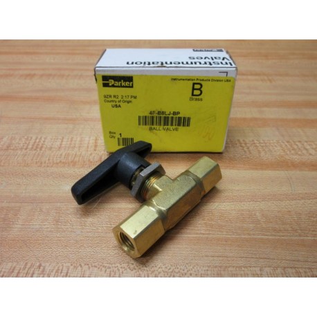 Parker 4F-B6LPJ-BP Ball Valve 4FB6LPJBP