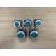 Allen Bradley 800T-A Button Green w800T-XD1 (Pack of 5) - Used