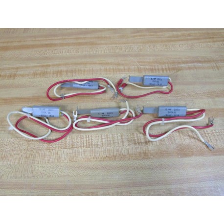 Marcon 0.1UF-500VDC Capacitor 200Ω 01UF500VDC (Pack of 5) - Used