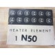 Allen Bradley N50 Overload Relay Heater Element