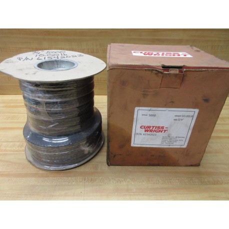Curtiss-Wright 61542023 Graphite Packing 5000 10 Pounds