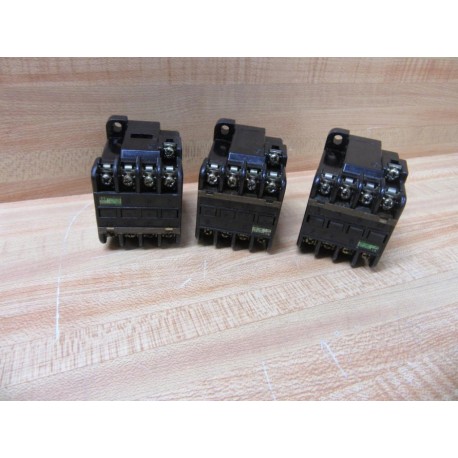 Fuji SRC3631-02(4a) Magnetic Contactor SRC3631024a (Pack of 3) - Used